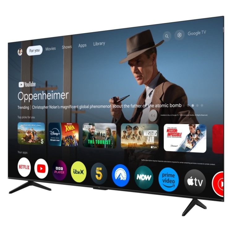 TCL 85P7K-UK 85" 4K QLED Smart Google TV – Dolby Vision Dolby Atmos Game Accelerator - Image 2