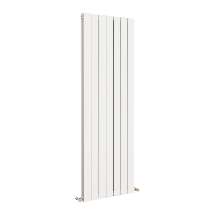 Eco Eleganza White Vertical Flat Designer Aluminium Radiator 1600x525mm Double Panel 4724 BTU - Image 4