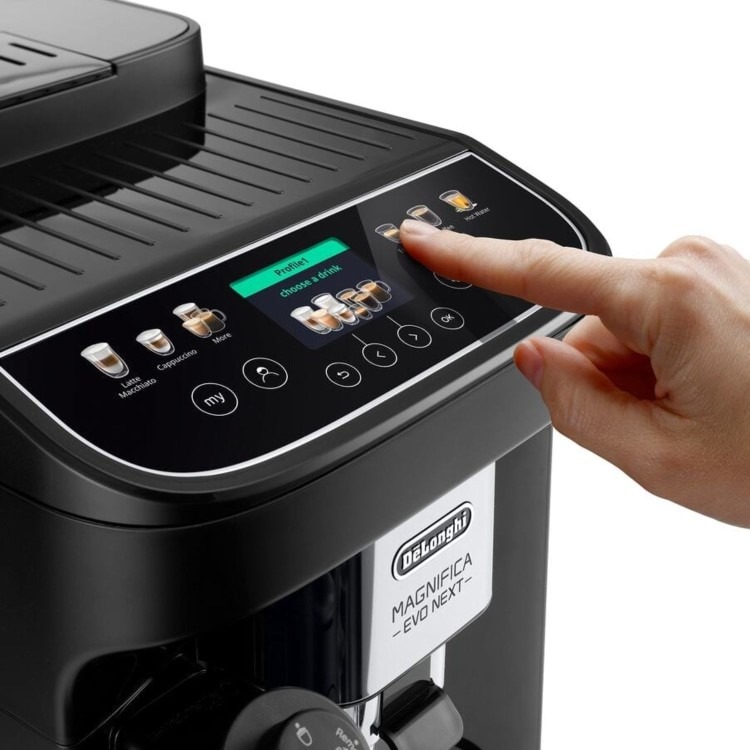 De’Longhi Magnifica Evo Bean-to-Cup Coffee Machine ECAM310.60.B– Black - Image 2