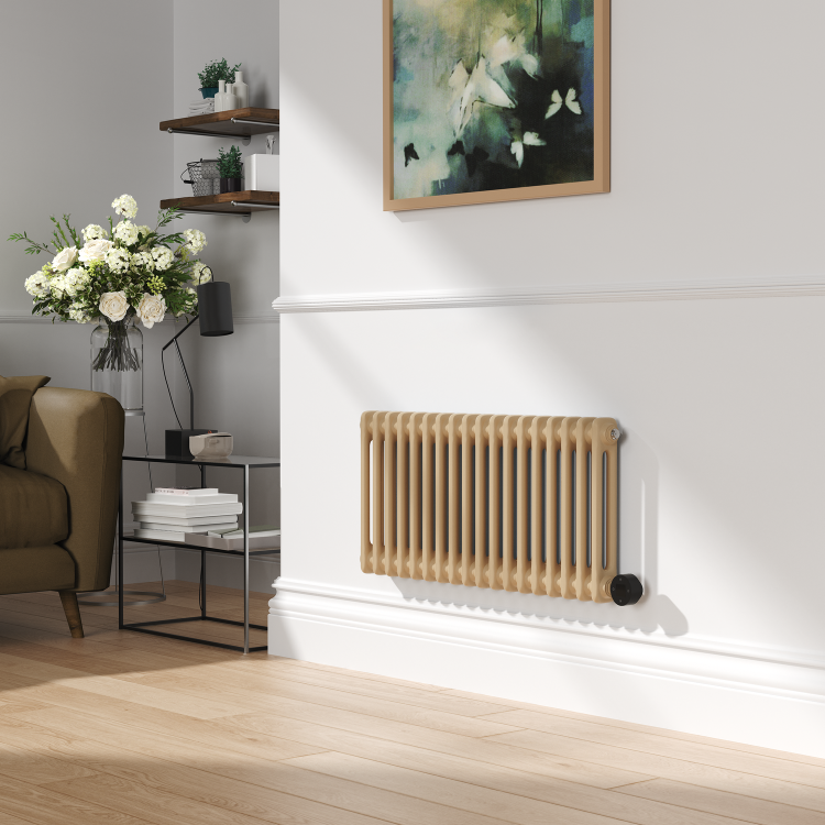 Elk Brown Horizontal Smart Electric Radiator with Wi-Fi Thermostat - 1200W - H400xW830mm - Bathroom Safe - Image 2
