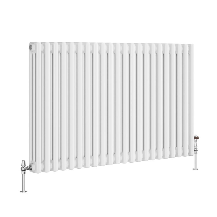 Eco Eleganza Anthracite Horizontal Flat Designer Aluminium Radiator 600x1425mm Single Panel 4373 BTU - Image 3