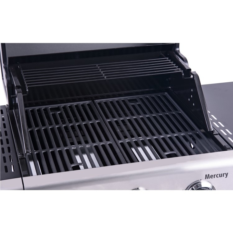 Outback OUT371168 Mercury 3 Burner Gas BBQ - Blue - Image 3