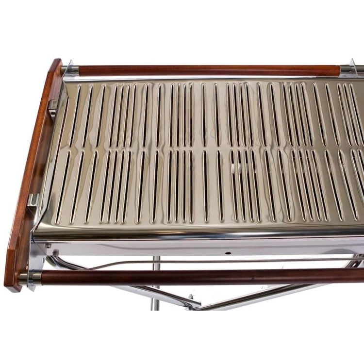 Cinders TG160 Classic Slimfold Dual Zone Gas Barbecue - Twin Grill - Image 2