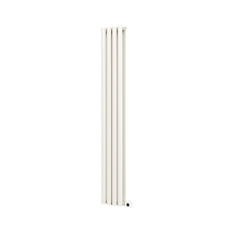 Linen Vertical Smart Electric Radiator with Wi-Fi Thermostat - 1200W - H1600xW236mm - Bathroom Safe - Image 5