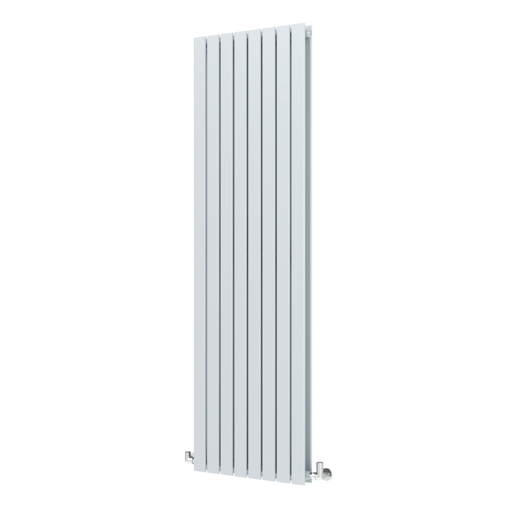 Riace Salt & Pepper Vertical Flat Designer Radiator 1800x544mm Double Panel 5557 BTU - Image 5