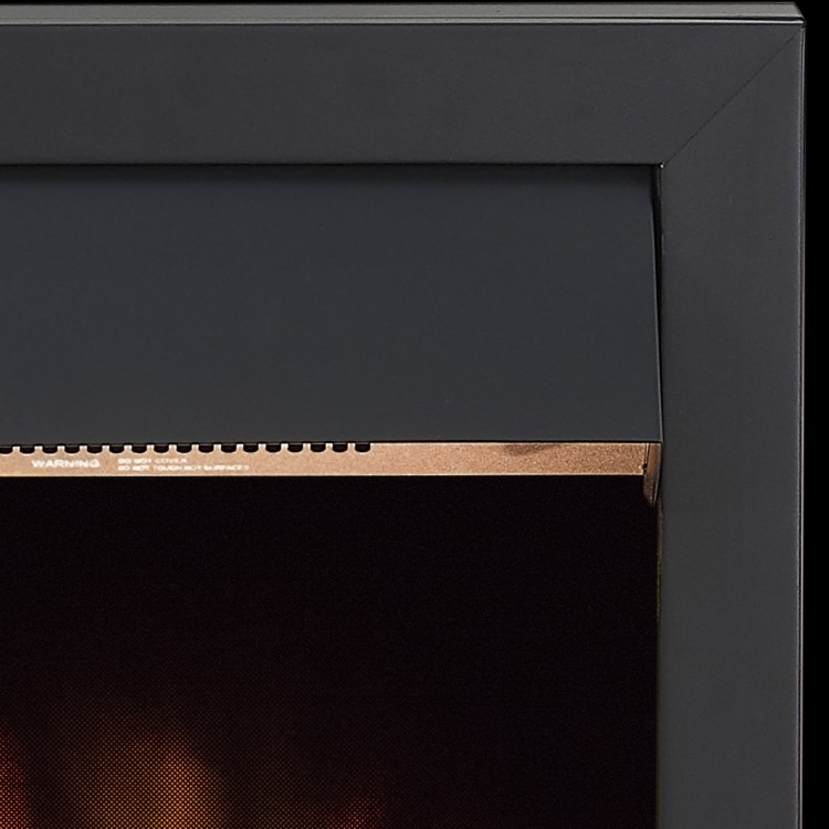 Adam Colorado Black Electric Inset Fireplace - Image 4