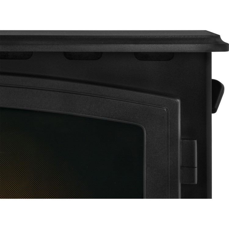 Adam Woodhouse Black LED Double Door Electric Stove 1.8kW - Image 4