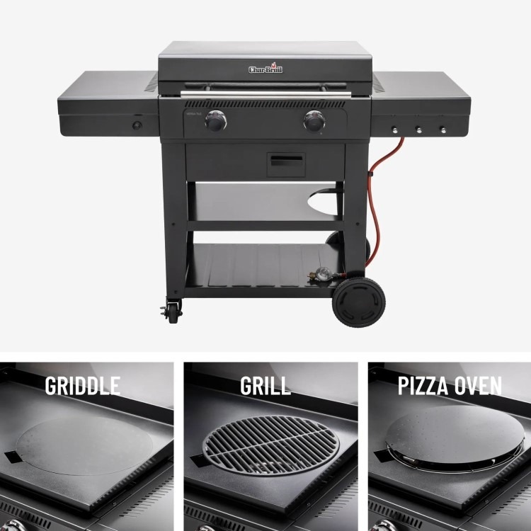 Char-Broil Versa-Tile 3-in-1 Gas Griddle BBQ - Image 2