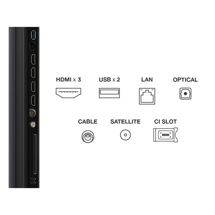 TCL 75C6KS-UK 75" 4K Ultra HD QD-Mini LED TV - Image 3