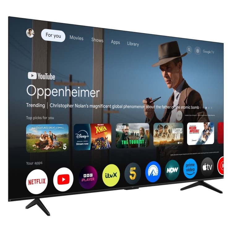 TCL 85P7K-UK 85" 4K QLED Smart Google TV – Dolby Vision Dolby Atmos Game Accelerator - Image 3