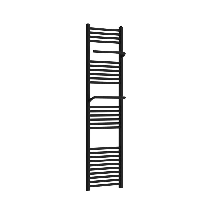 Black Towel Radiator 1600 x 500mm - Nazco - Image 2