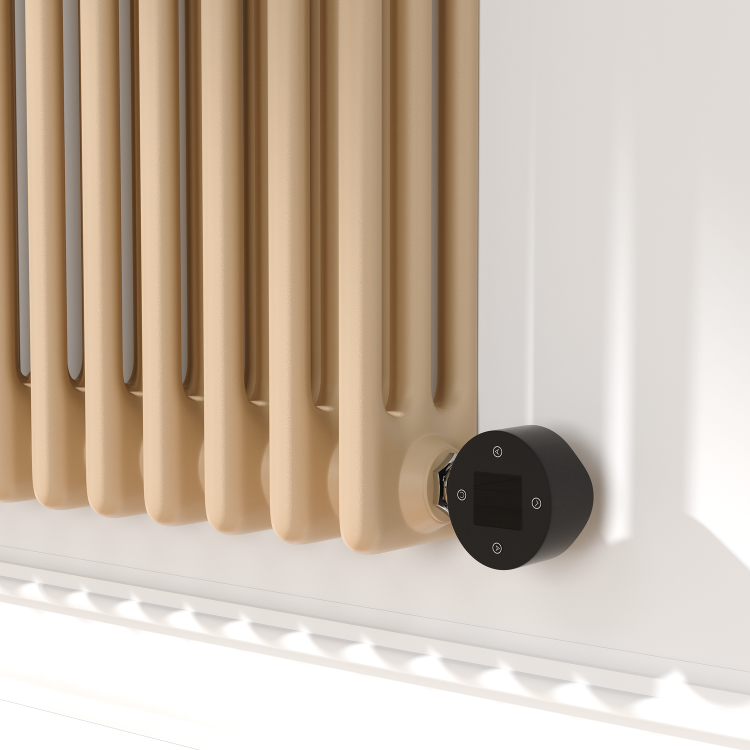 Elk Brown Horizontal Smart Electric Radiator with Wi-Fi Thermostat - 1200W - H400xW1190mm - Bathroom Safe - Image 4