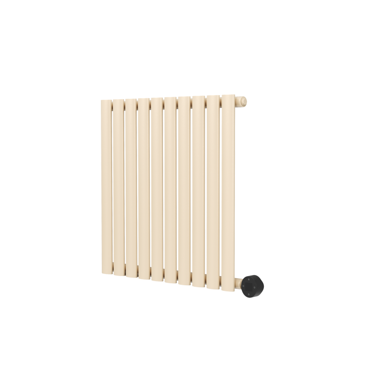 Elk Brown Horizontal Smart Electric Radiator with Wi-Fi Thermostat - 600W - H600xW590mm - Bathroom Safe - Image 3