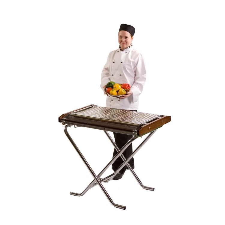 Cinders SG80 Classic Slimfold Professional Folding Gas Barbecue - Single Zone - Image 4