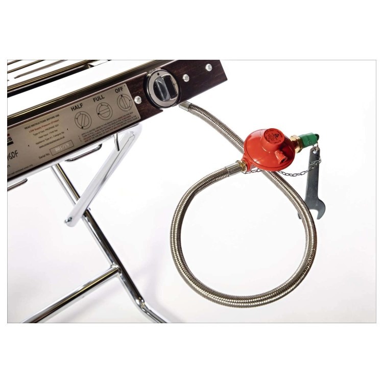 Cinders TG160F Festival Foldable Gas Barbecue - Single Zone - Suitable For Tented Areas - Image 4
