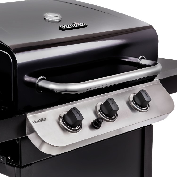Char-Broil Convective 310 B - 3 Burner Gas BBQ Grill - Black - Image 5