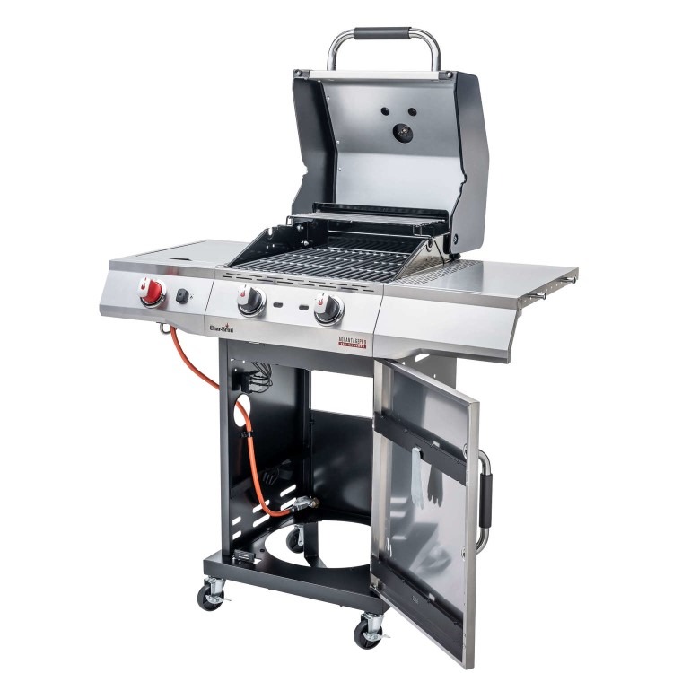 Char-Broil Advantage PRO S 2 - 2 Burner Gas BBQ Grill with Side Burner - Silver - Image 6