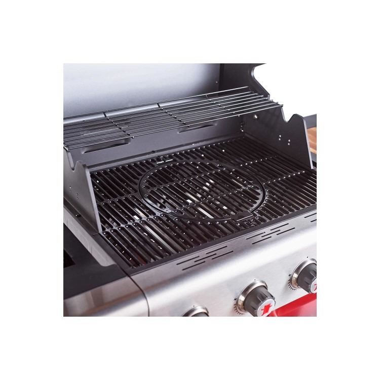 Outback Jupiter - 4 Burner Gas Hybrid BBQ Grill with Side Burner - Green - Image 4