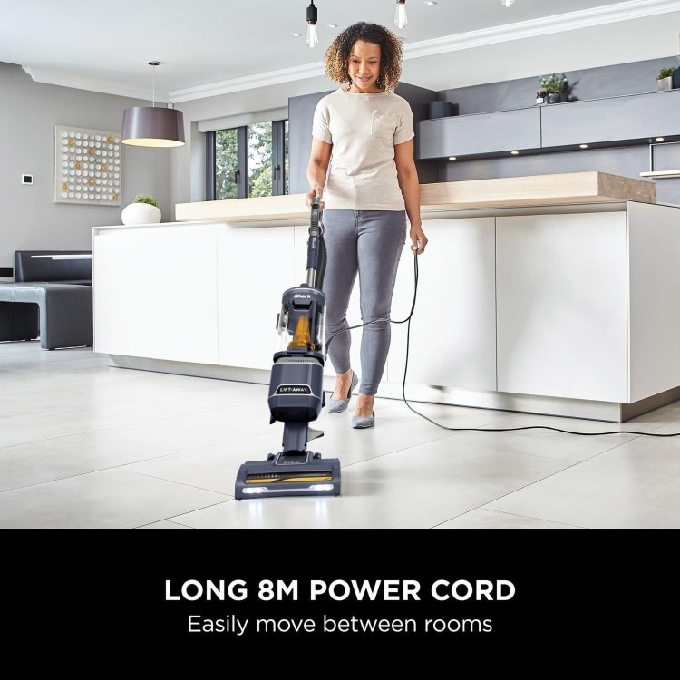 Shark Anti Hair Wrap Upright Vacuum Cleaner with Lift-Away - Royal Grey - Image 4