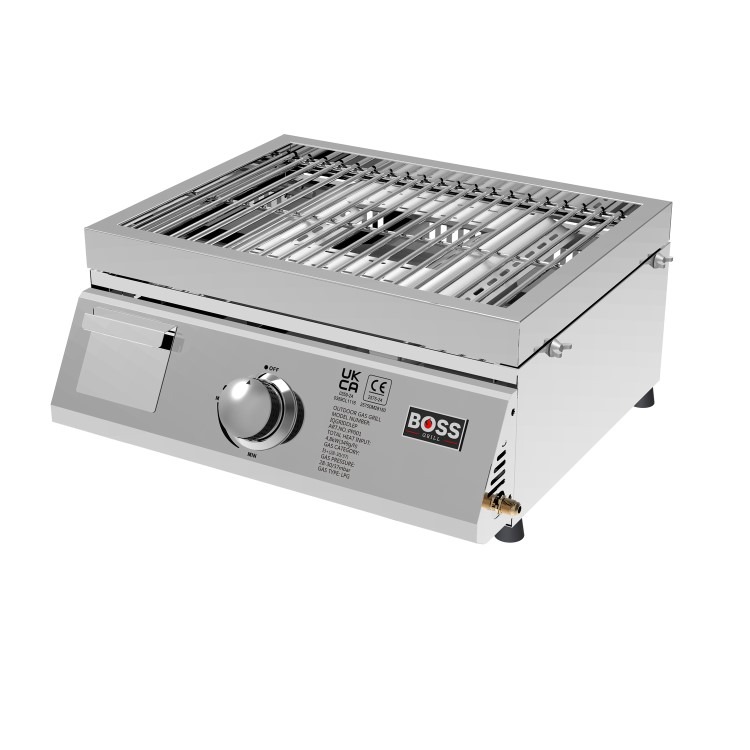 Boss Grill 3-in-1 Gas BBQ Griddle and Pizza Oven - Stainless Steel - Image 5