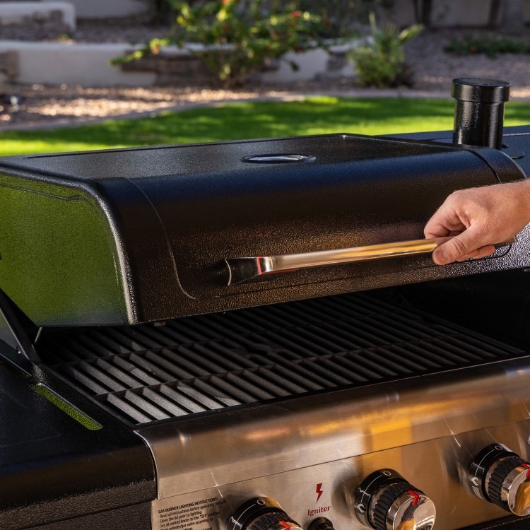 Pit Boss Memphis 2.0 Ultimate Gas and Charcoal Combo BBQ Grill with Smoker - PBMEMU2 - Image 5