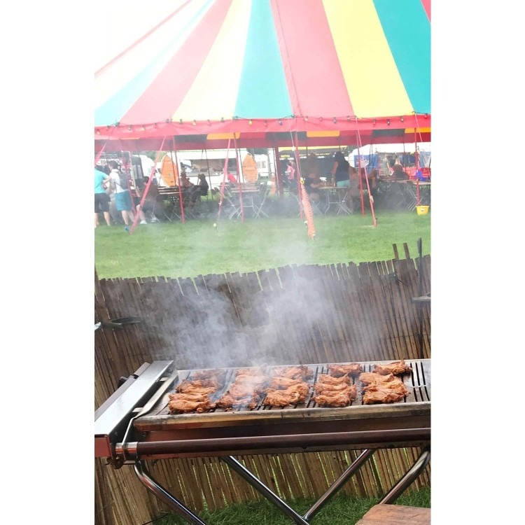 Cinders TG160F Festival Foldable Gas Barbecue - Single Zone - Suitable For Tented Areas - Image 3