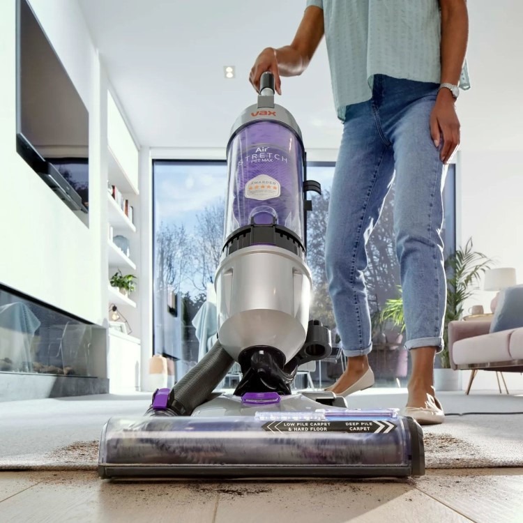 Vax U85-AS-PME Air Stretch Pet Max Upright Vacuum Cleaner Corded Bagless Vacuum for Pet Hair Carpets & Hard Floors - Image 4