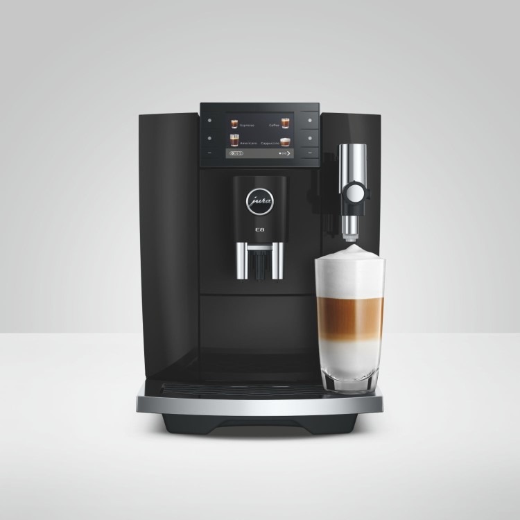 Jura E8 Bean-to-Cup Coffee Machine 15842- Piano Black - Image 5