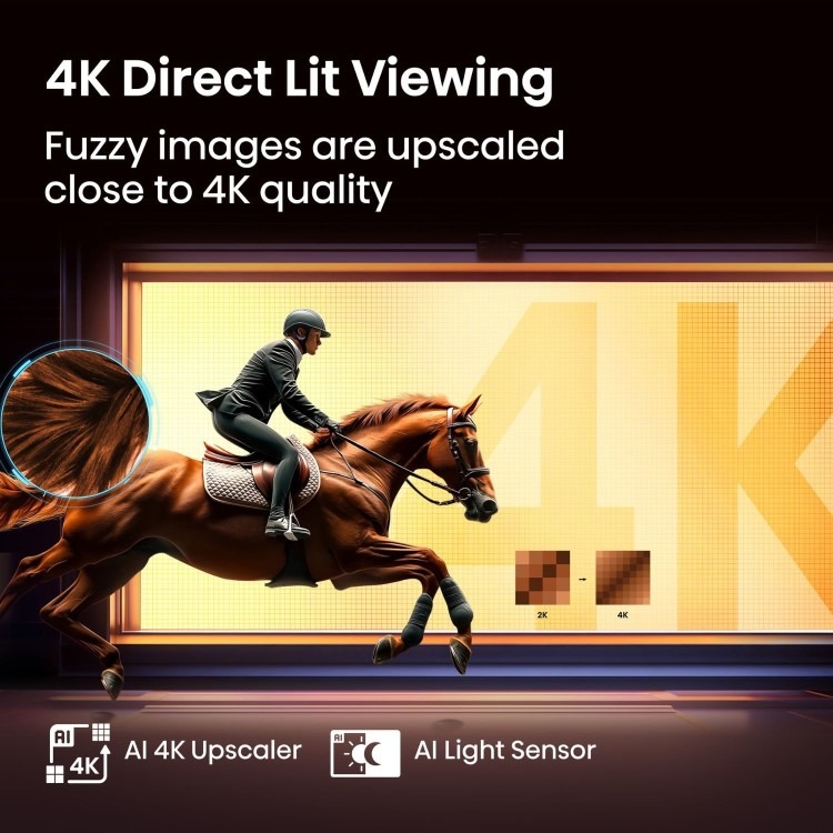 Hisense E7QTUK 85 inch Smart 4K Ultra HD QLED TV - Image 5