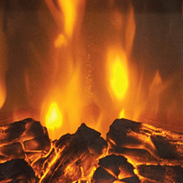 Be Modern Elstow Black Outset Electric Stove Fire - Image 6