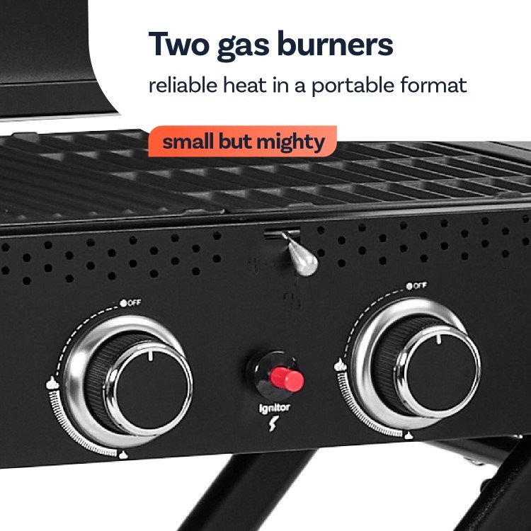 Boss Grill 2 Burner Gas Portable BBQ - Image 5