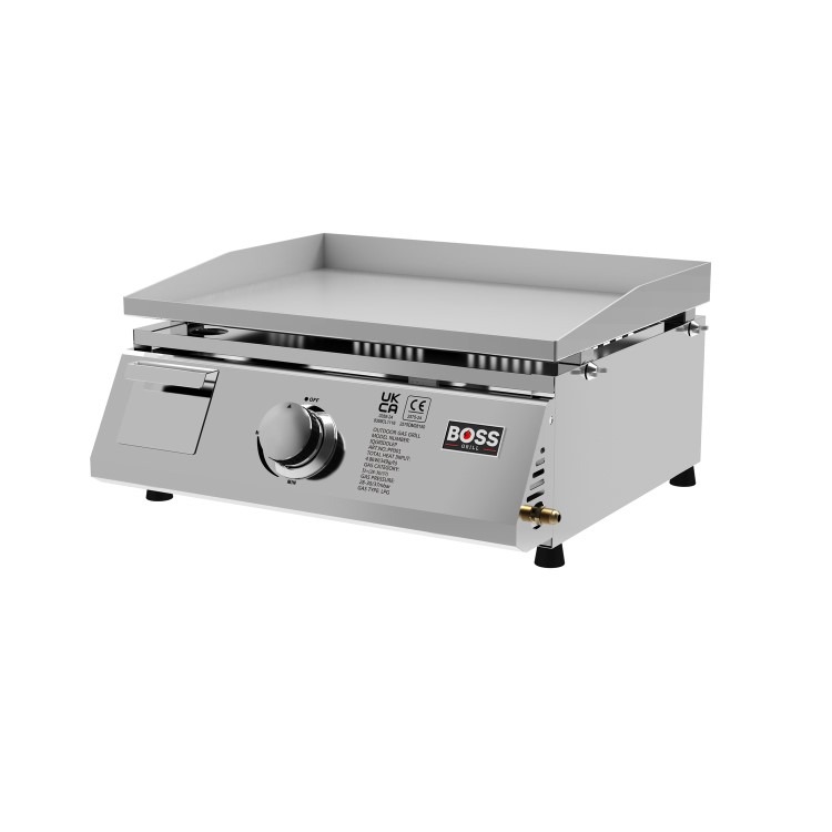 Boss Grill 3-in-1 Gas BBQ Griddle and Pizza Oven - Stainless Steel - Image 7