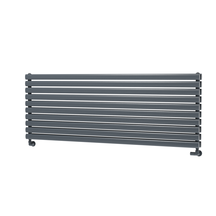 Riace White Horizontal Flat Designer Radiator 800x1020mm Double Panel 4948 BTU - Image 5