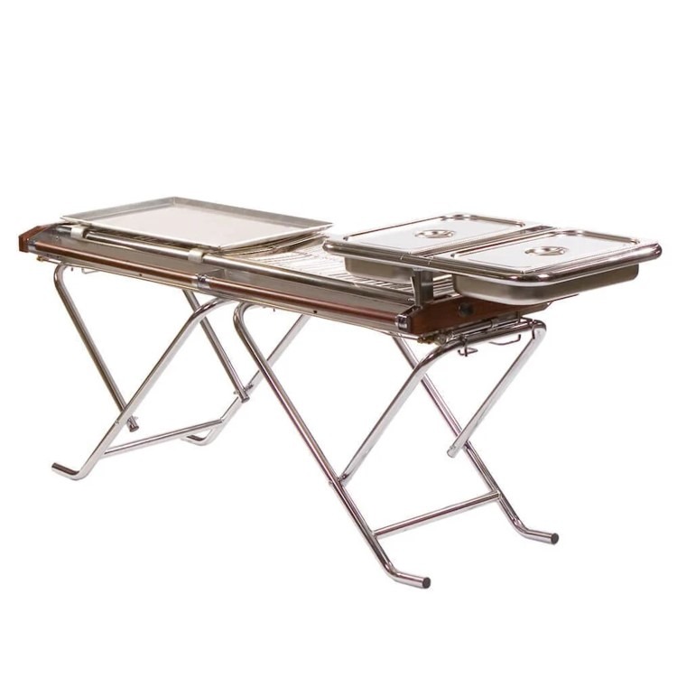 Cinders TG160 Classic Slimfold Dual Zone Gas Barbecue - Twin Grill - Image 7