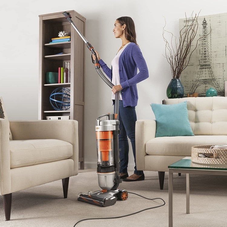 Vax U85-AS-BE Air Stretch Upright Vacuum Cleaner Lightweight Corded Bagless Vacuum for Carpets & Hard Floors - Image 3