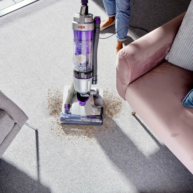 Vax U85-AS-PME Air Stretch Pet Max Upright Vacuum Cleaner Corded Bagless Vacuum for Pet Hair Carpets & Hard Floors - Image 5