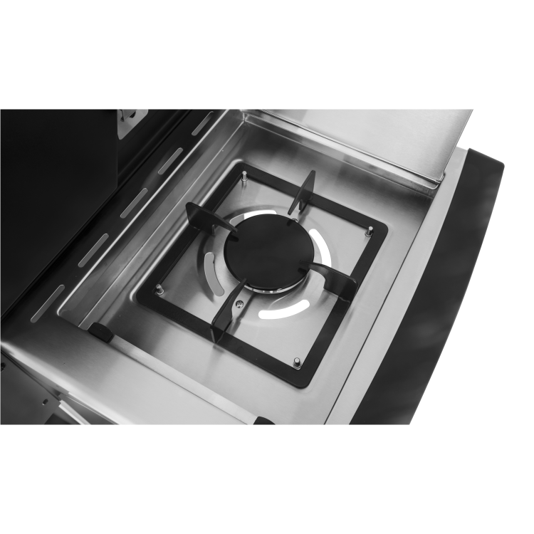 Monster Grill 6 Burner Double Header Gas BBQ - Stainless Steel - Image 7