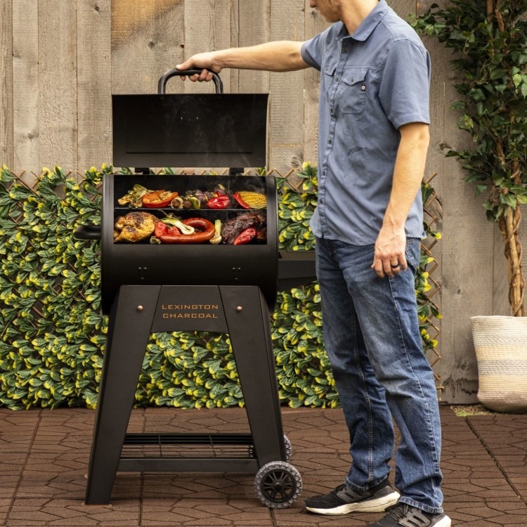 Pit Boss Onyx Lexington Charcoal BBQ - Image 6