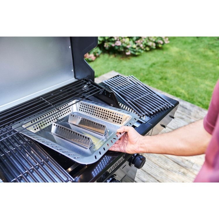 Char-Broil Essential 4G - 4 Burner Gas BBQ Grill - Black - Image 7