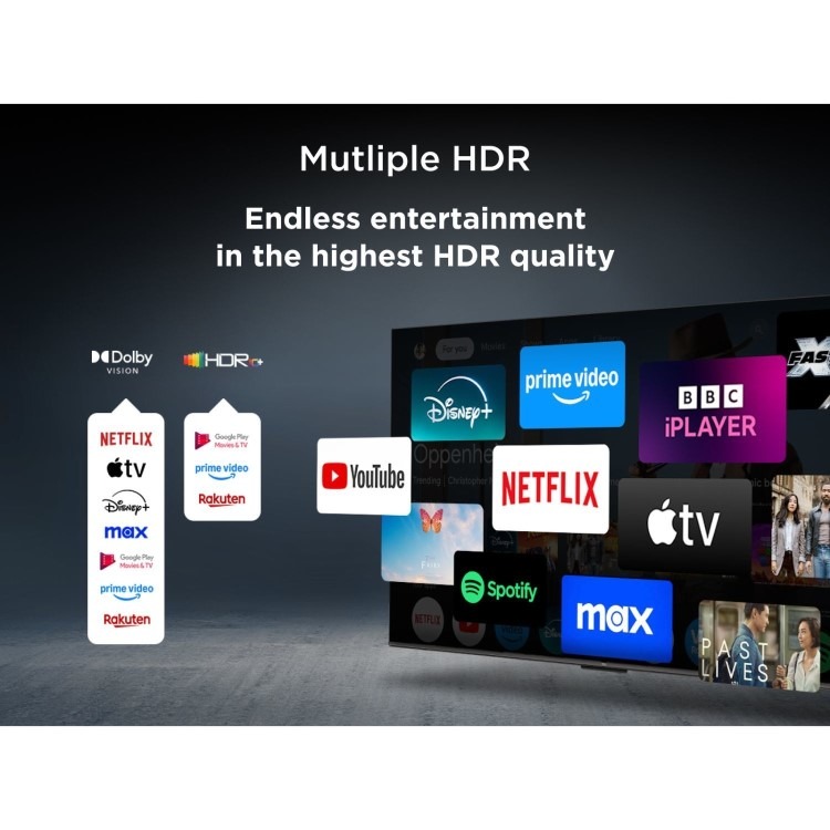 TCL 75C6KS-UK 75" 4K Ultra HD QD-Mini LED TV - Image 7