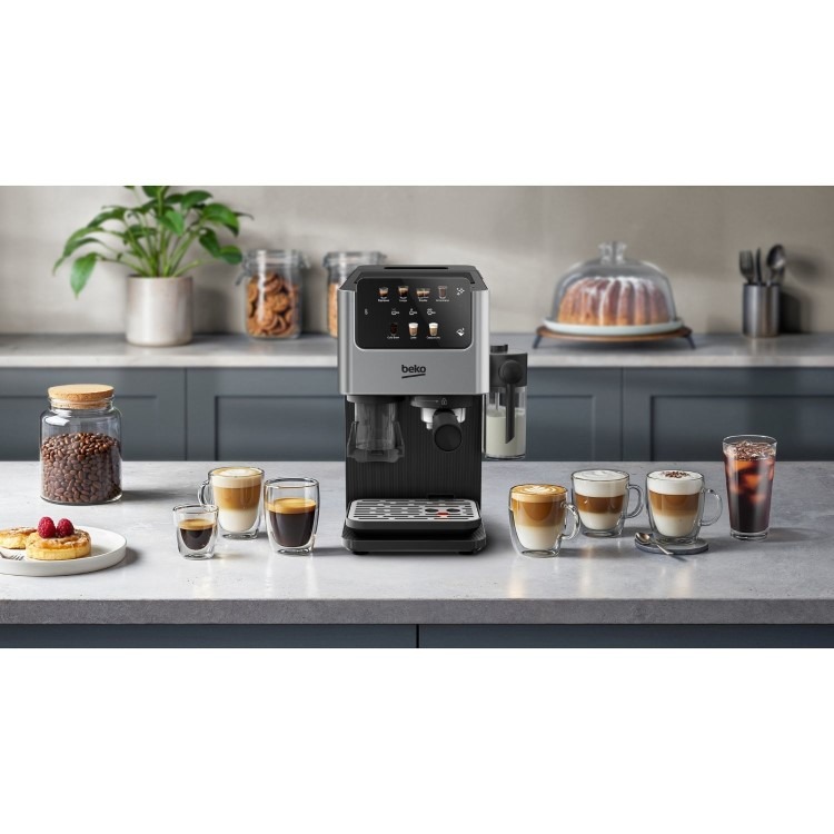 Beko CaffeExperto Espresso Coffee Machine CED7524X – Silver - Image 7