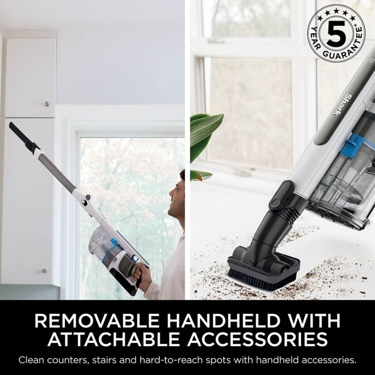 Shark PowerPro Pet Cordless Stick Vacuum - Java Metallic - Image 7