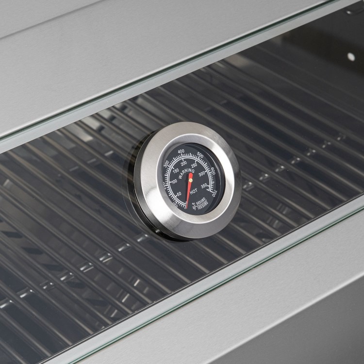 Monster Grill 4 Burner Built-In Gas BBQ - Stainless Steel - Image 7