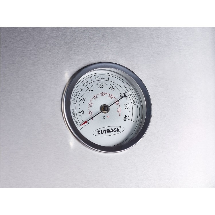 Outback Jupiter 4 Burner Hybrid S/S with Utility Basket Cover + Access - Image 8