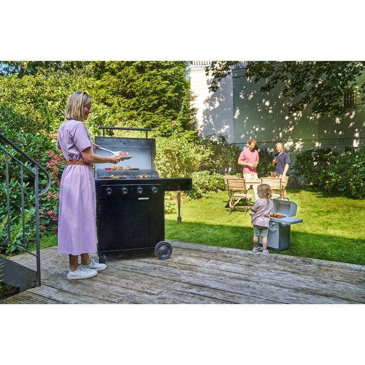 Char-Broil Essential 4G - 4 Burner Gas BBQ Grill - Black - Image 8