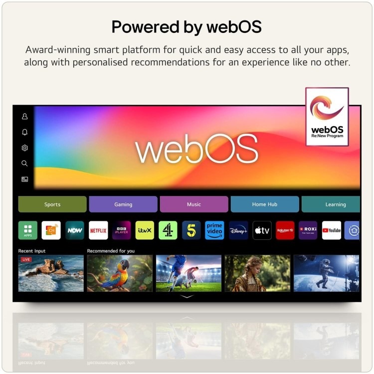 LG 85NU900B6LA 85" 4K UHD Nano AI Smart TV with HDR10 Pro webOS & AI Upscaling - Image 8