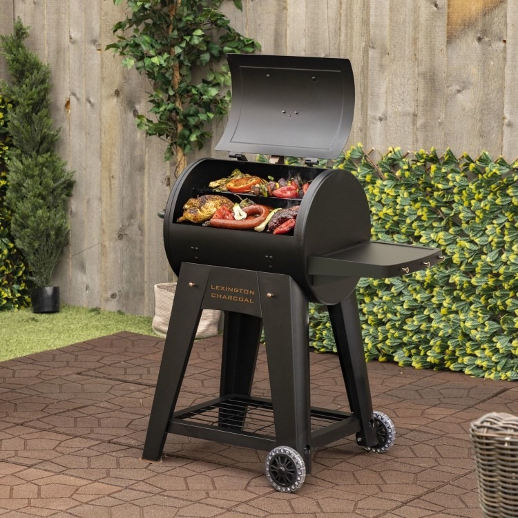 Pit Boss Onyx Lexington Charcoal BBQ - Image 8