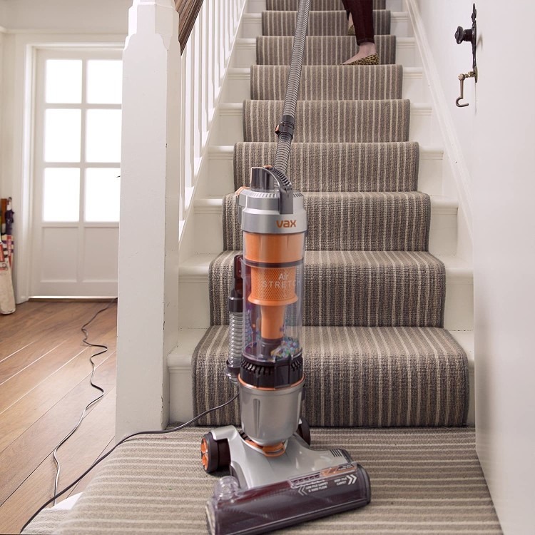 Vax U85-AS-BE Air Stretch Upright Vacuum Cleaner Lightweight Corded Bagless Vacuum for Carpets & Hard Floors - Image 6