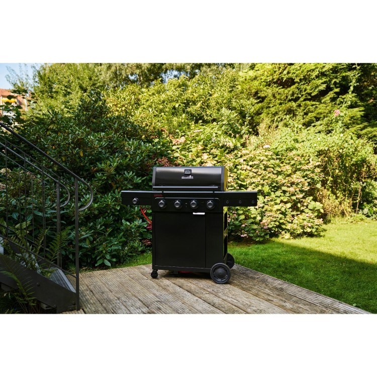 Char-Broil Essential 4G - 4 Burner Gas BBQ Grill - Black - Image 9