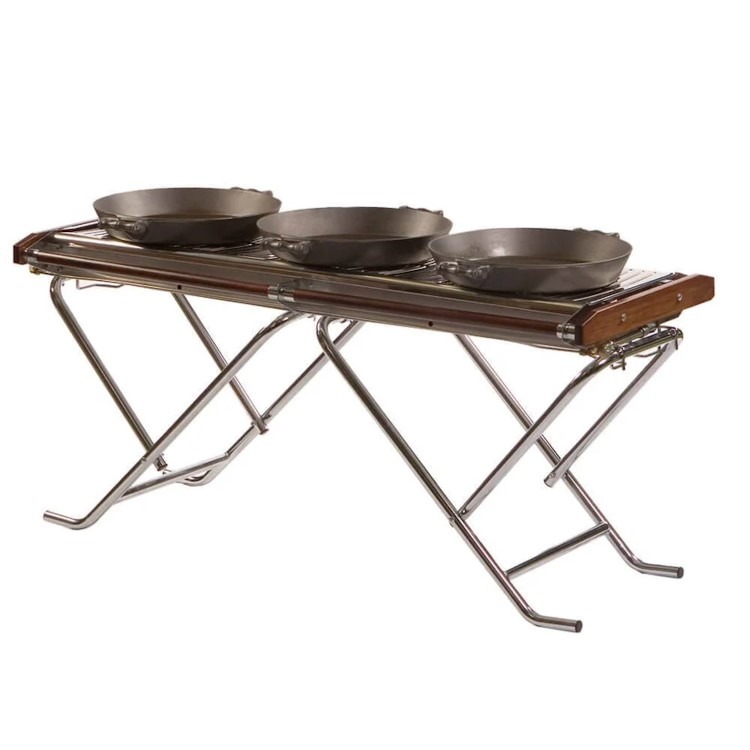 Cinders TG160 Classic Slimfold Dual Zone Gas Barbecue - Twin Grill - Image 10
